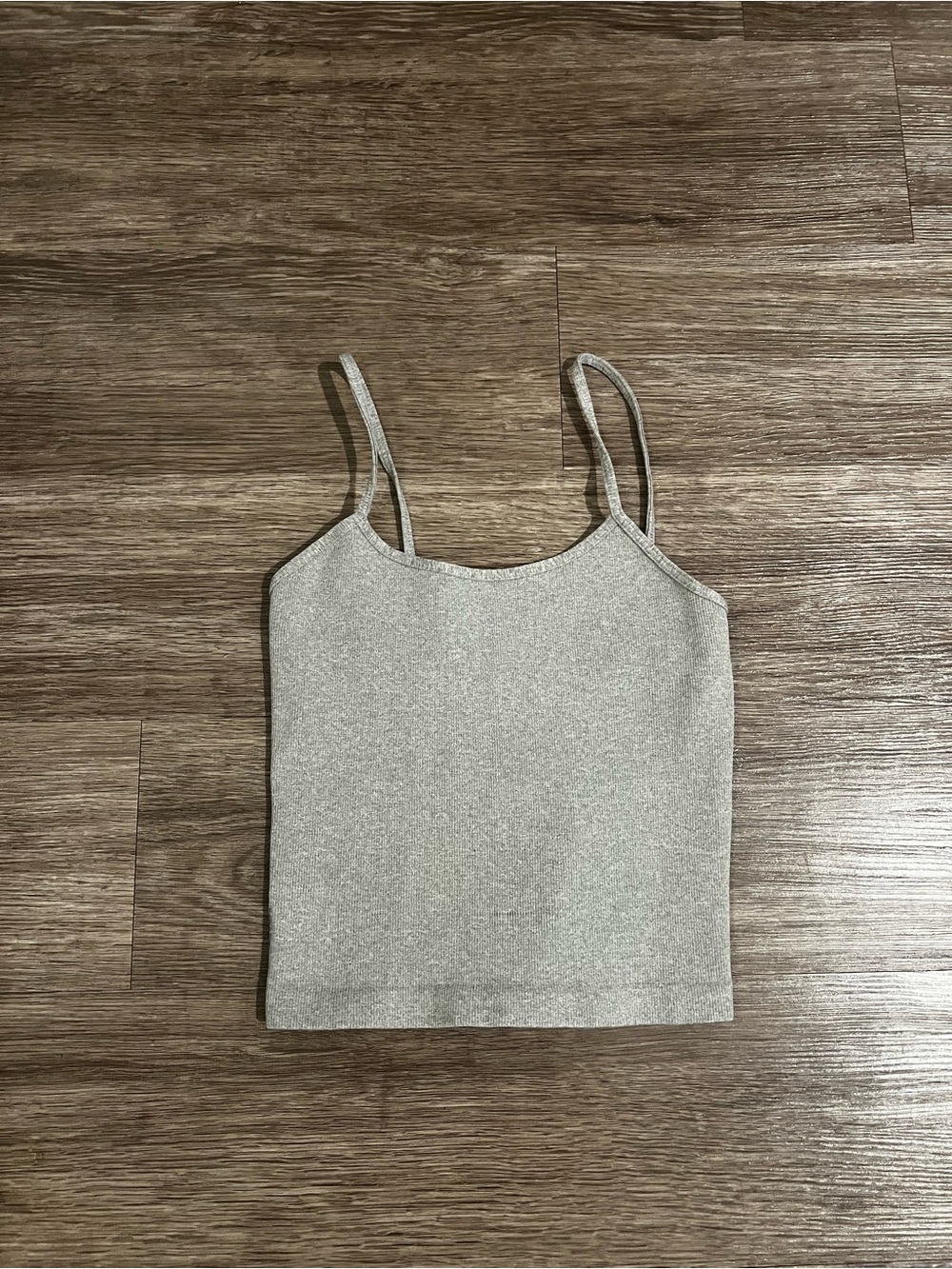 Free People Movement Grey Cropped Tank